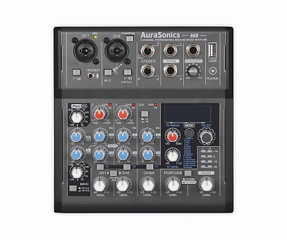 AuraSonics K4 компактный микшерный пульт в Лобне