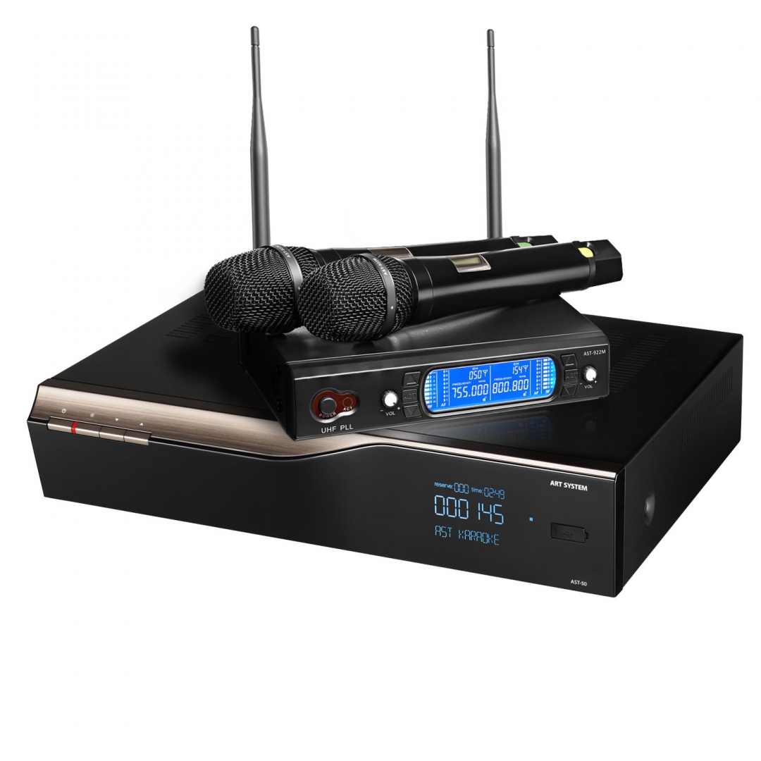караоке-комплект AST-50 c микрофонами в Лобне