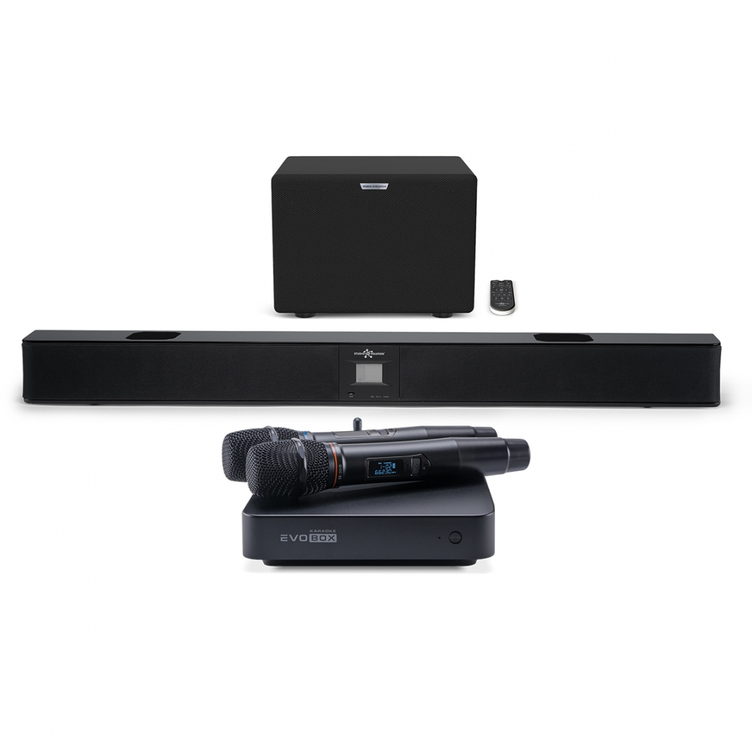 караоке-комплект EVOBOX Plus + EvoSound Bar (саундбар с караоке) в Лобне