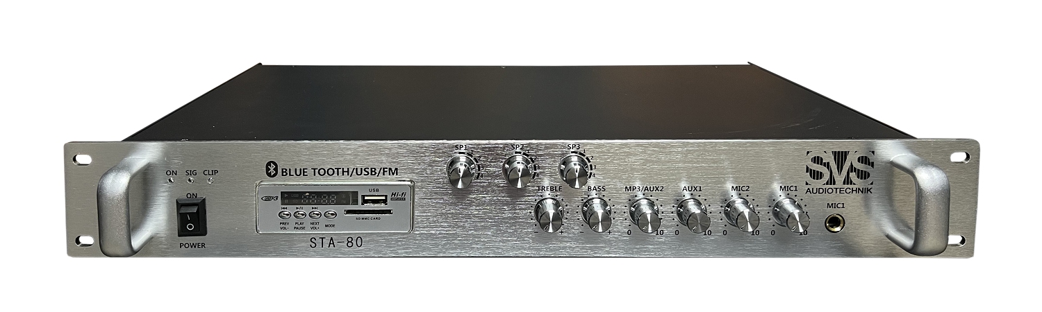 SVS Audiotechnik STA-80 Микшер-усилитель для систем Public Address в Лобне